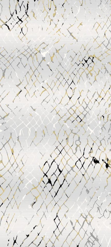 JVmoebel Teppich Wohnzimmerteppich Bodenbelag Kunstteppich Teppich Weiß Gold Kurzflor, Höhe: 230 mm, Made in Europa JVmoebel Teppich Wohnzimmerteppich Bodenbelag Kunstteppich Teppich Weiß Gold Kurzflor, Höhe: 230 mm, Made in Europa von JVmoebel