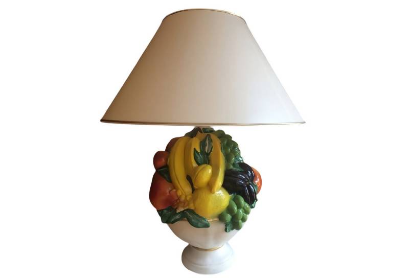 JVmoebel Tischleuchte Design Leuchte Lampenschirm Früchte Dekolampe Lampen Beleuchtung 6888, Made in Europa von JVmoebel