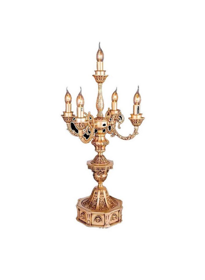 JVmoebel Tischleuchte Luxus Tischlampe Nachttischleuchte WohnZimmer Modern, Leuchtmittel wechselbar, Made in Europa von JVmoebel
