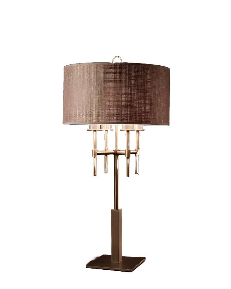 JVmoebel Tischleuchte Schreibtisch Tischlampe Metall Schlafzimmer Wohnzimmer Nachtlicht Stil, Made in Europa von JVmoebel