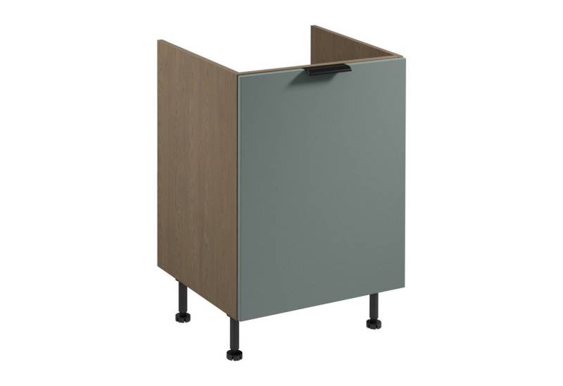 JVmoebel Unterschrank Brauner Basis-Unterschrank Küchenschrank aus Holz, Einzelschrank (1-St) Made in Europe von JVmoebel