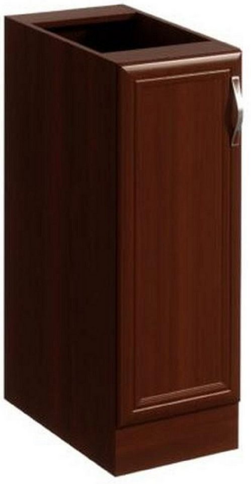 JVmoebel Unterschrank Küchenunterschrank Holz braun mit 2 Regalen - Standunterschrank (1-St., Unterschrank) Made in Europe von JVmoebel