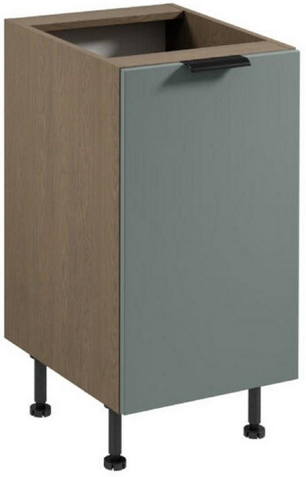 JVmoebel Unterschrank Küchenunterschrank Holzschrank Braun-Grau Küchenschrank Möbel (1-St., Unterschrank) Made in Europe von JVmoebel