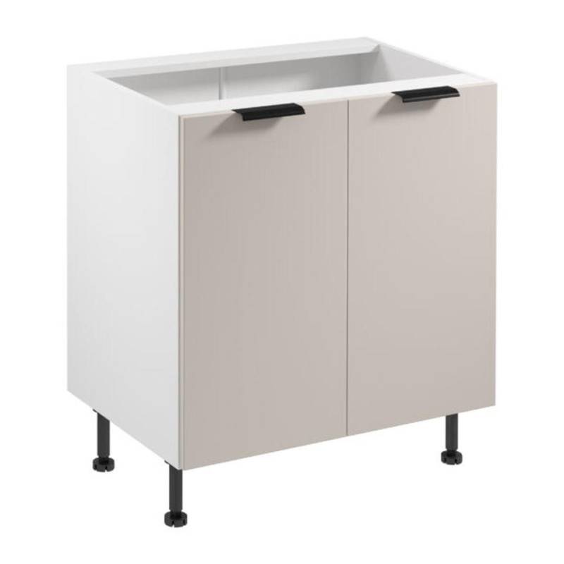 JVmoebel Unterschrank Küchenunterschrank Küchenmodul Küchenschrank Doppeltüriger Küche Weiß (1-St) Made in Europe von JVmoebel