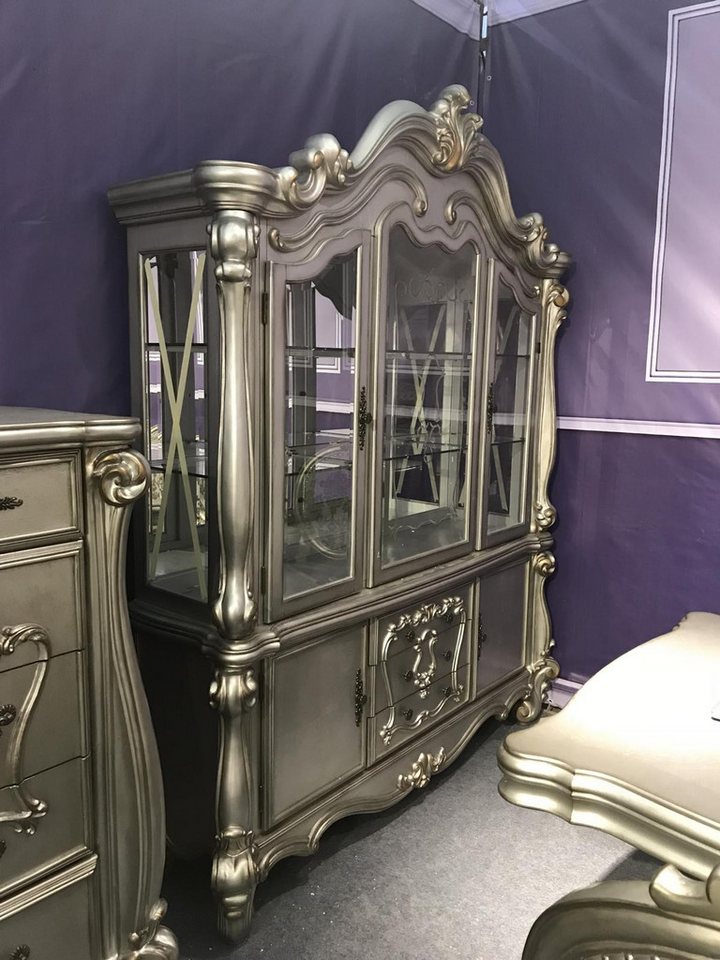 JVmoebel Vitrine Barock Vitrine aus Holz – Gläserner Wandschrank für Ihr Zuhause Made in Europa JVmoebel Vitrine Barock Vitrine aus Holz – Gläserner Wandschrank für Ihr Zuhause Made in Europa von JVmoebel