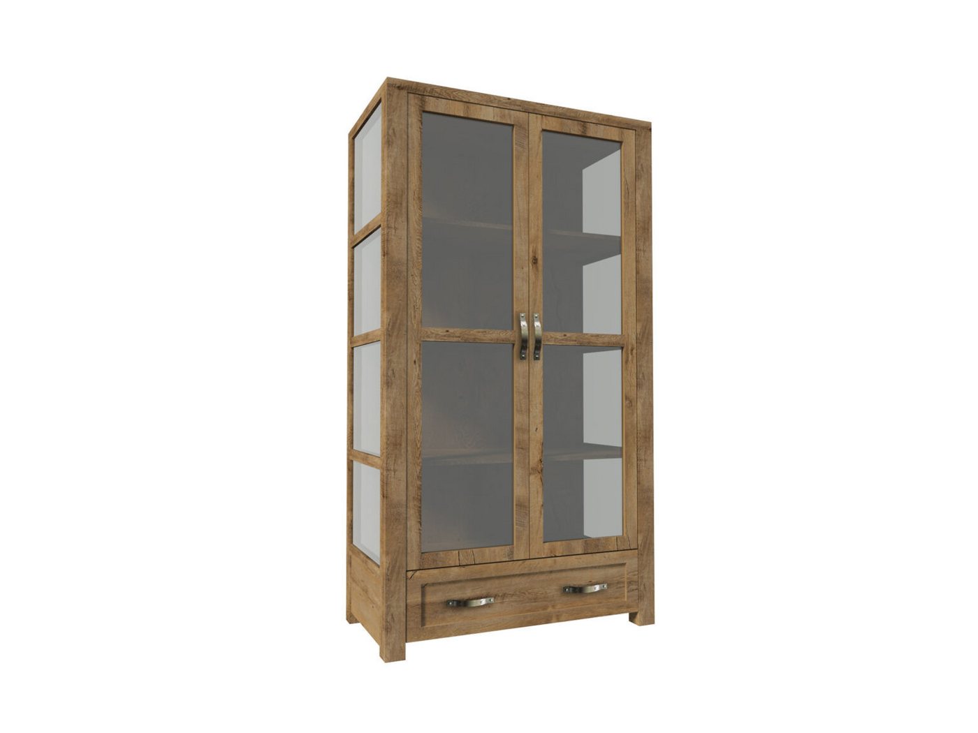 JVmoebel Vitrine Buffetschrank Küchenbuffet Vitrinenschrank Glasvitrine Küchenanrichte (1-St) Made in Europe von JVmoebel