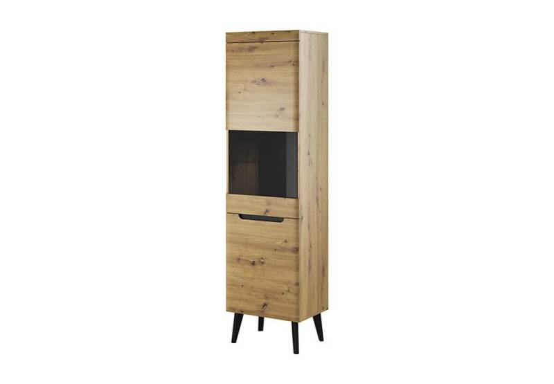 JVmoebel Vitrine Glasregal aus Holz mit LED-Beleuchtung – Moderner Stauraum Made in Europa JVmoebel Vitrine Glasregal aus Holz mit LED-Beleuchtung – Moderner Stauraum Made in Europa von JVmoebel