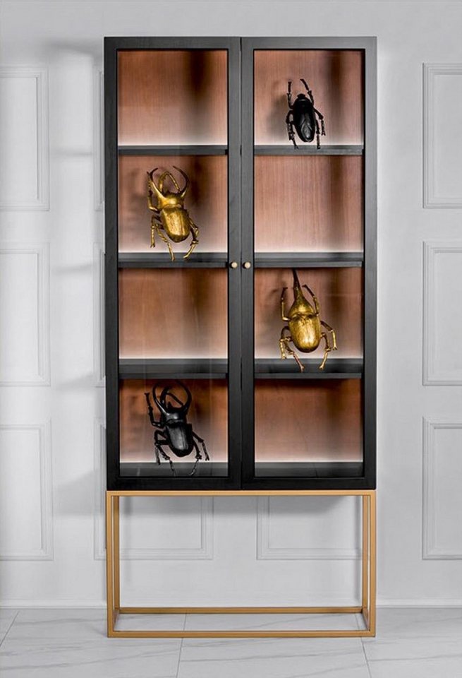 JVmoebel Vitrine Glasvitrine aus Holz für das Wohnzimmer in Braun Made in Europa JVmoebel Vitrine Glasvitrine aus Holz für das Wohnzimmer in Braun Made in Europa von JVmoebel