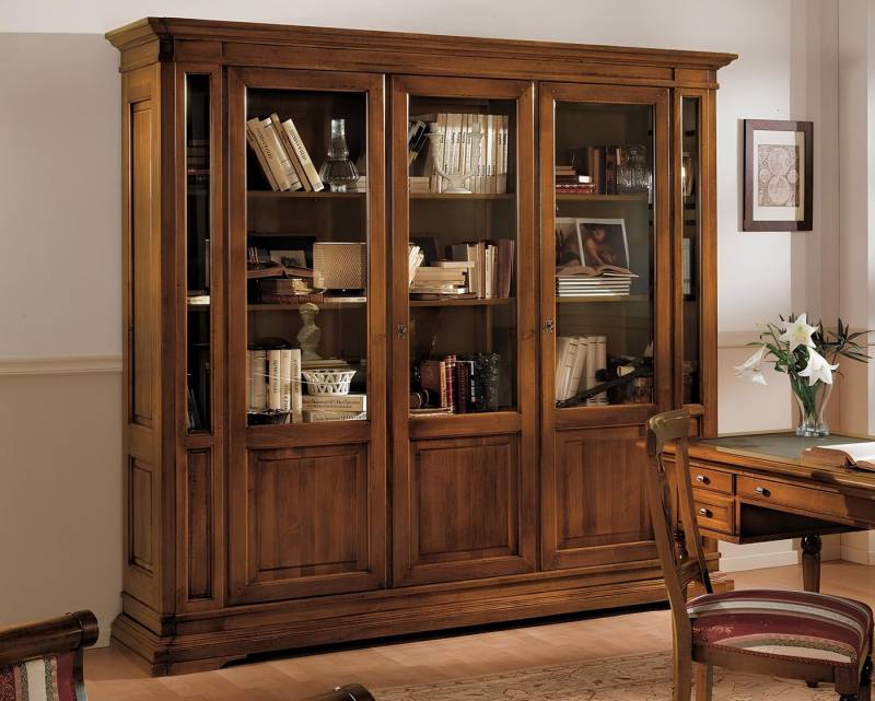 JVmoebel Vitrine Holz Bücherregal Vitrine Schrank Wohnzimmer Büro Regal Made in Italy JVmoebel Vitrine Holz Bücherregal Vitrine Schrank Wohnzimmer Büro Regal Made in Italy von JVmoebel