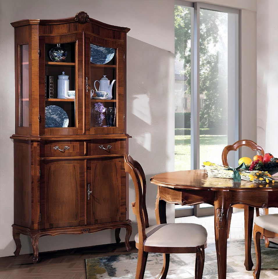 JVmoebel Vitrine Holz Lowboard Anrichte Sideboard Kommode Schrank für Wohnzimmer Made in Europa JVmoebel Vitrine Holz Lowboard Anrichte Sideboard Kommode Schrank für Wohnzimmer Made in Europa von JVmoebel