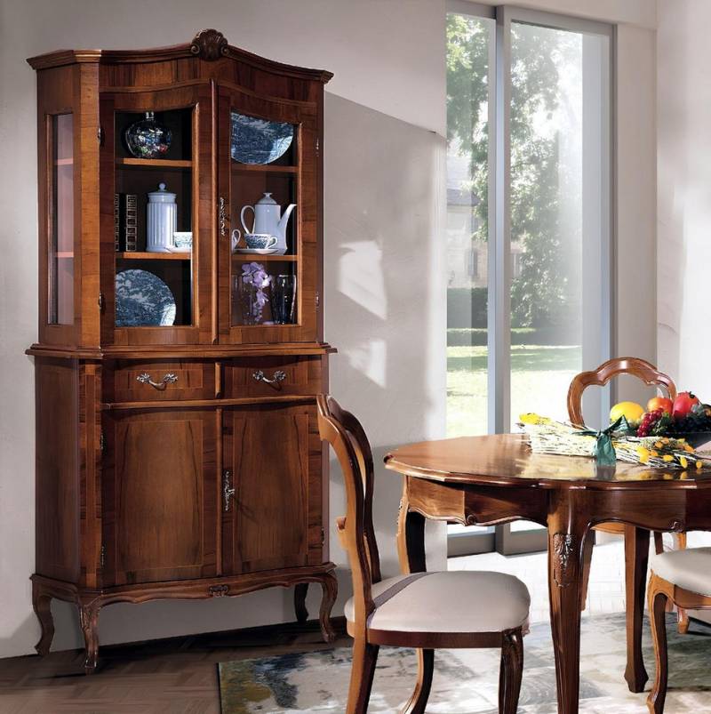 JVmoebel Vitrine Holz Lowboard Anrichte Sideboard Kommode Schrank für Wohnzimmer Made in Europa JVmoebel Vitrine Holz Lowboard Anrichte Sideboard Kommode Schrank für Wohnzimmer Made in Europa von JVmoebel