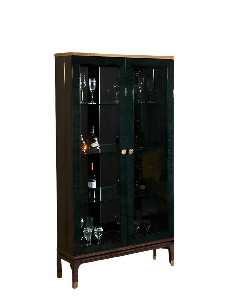 JVmoebel Vitrine Kommode Vitrine Kommoden Vitrinen Kommodenschrank Glas Designer (1x Vitrine) Made in Europa von JVmoebel