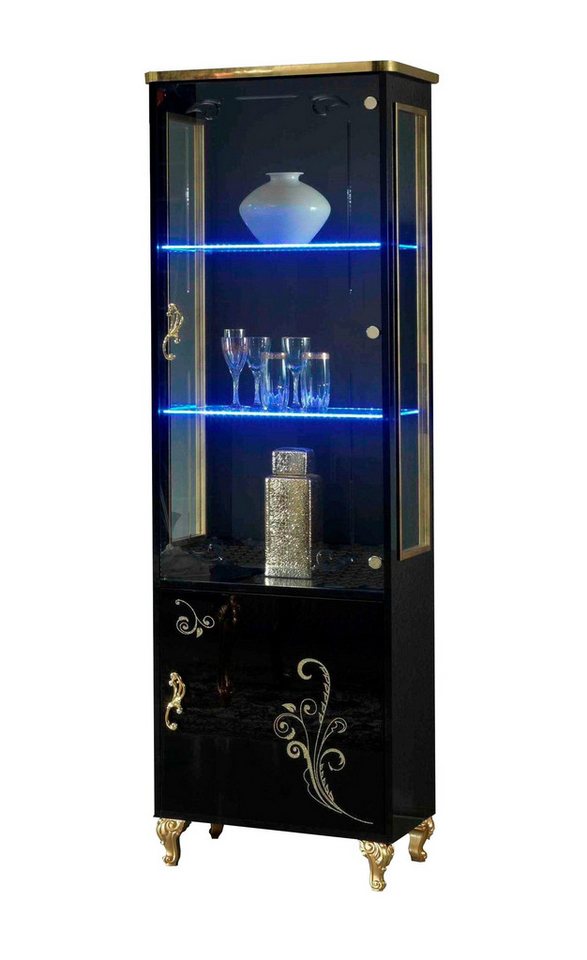 JVmoebel Vitrine Kommode Vitrine Kommoden Vitrinen Kommodenschrank Hochglanz Made in Europa von JVmoebel