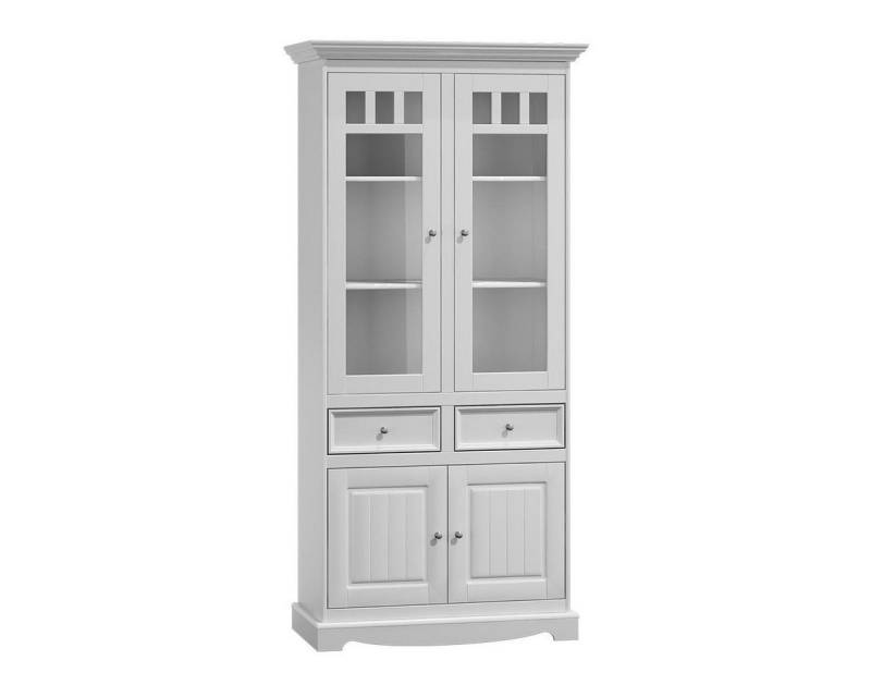 JVmoebel Vitrine Landhaus Vitrine Kommode Regal Schrank Möbel XL im Loft-Stil Made in Europa JVmoebel Vitrine Landhaus Vitrine Kommode Regal Schrank Möbel XL im Loft-Stil Made in Europa von JVmoebel