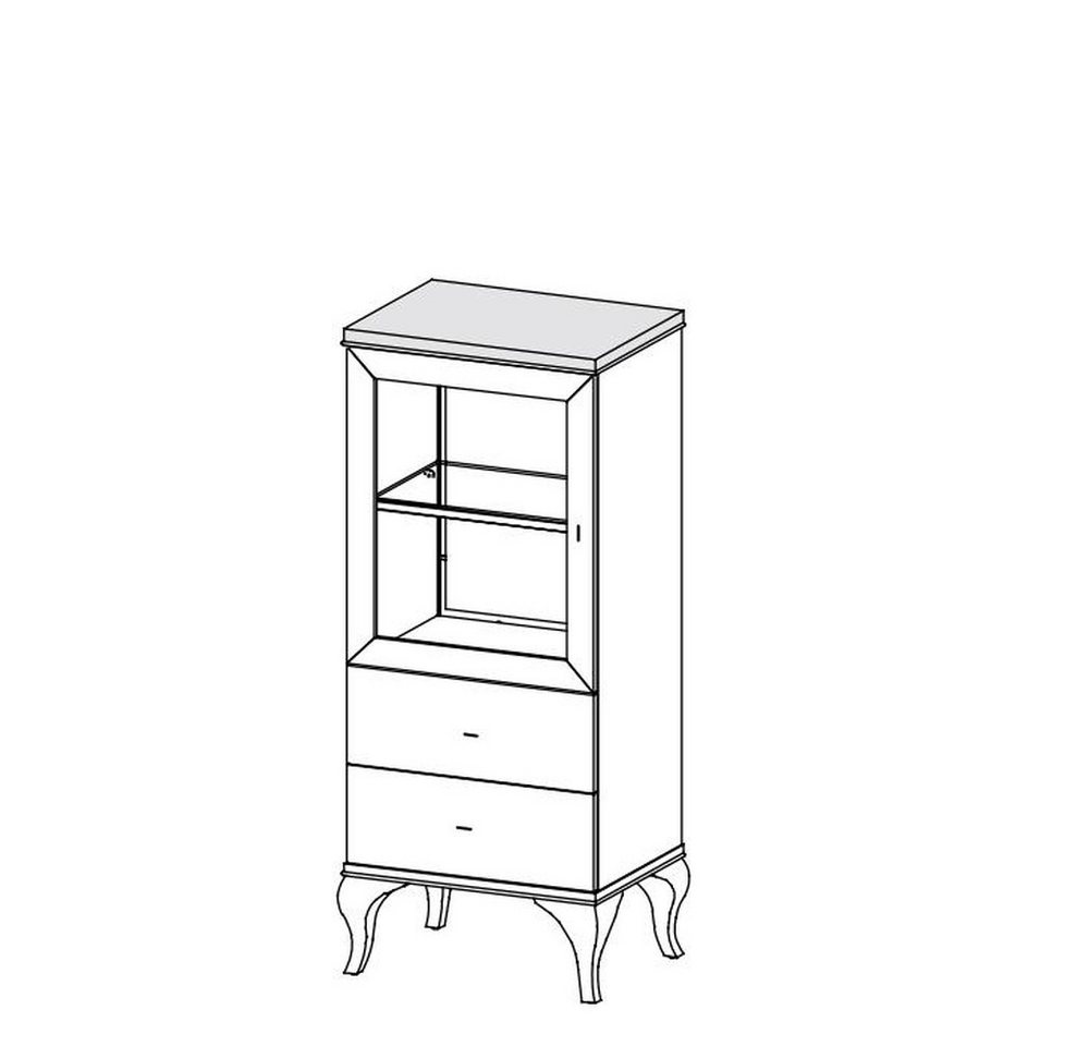 JVmoebel Vitrine Stylische Kommode Anrichte Lowboard Regal für das Wohnzimmer Made in Europa JVmoebel Vitrine Stylische Kommode Anrichte Lowboard Regal für das Wohnzimmer Made in Europa von JVmoebel