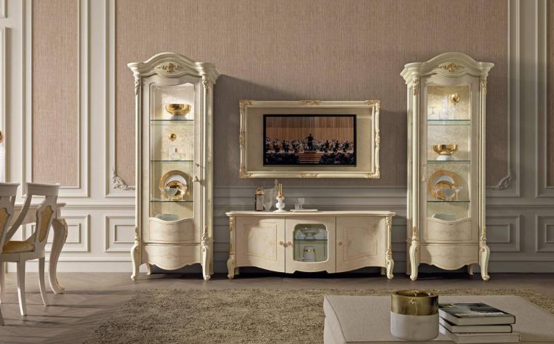 JVmoebel Vitrine Glas Schrank n Schau Schränke Italienische Möbel NEU kaufen Made in Europa von JVmoebel