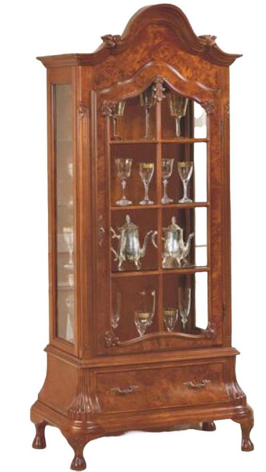 JVmoebel Vitrine Glasvitrine Glasschrank Möbel Schränke in Italienische Möbel Made in Europa von JVmoebel