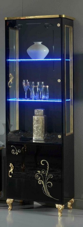 JVmoebel Vitrine Hochglanz Schrank Kommode - Moderne Kommodenschrank für Ihr Zuhause Made in Europa von JVmoebel