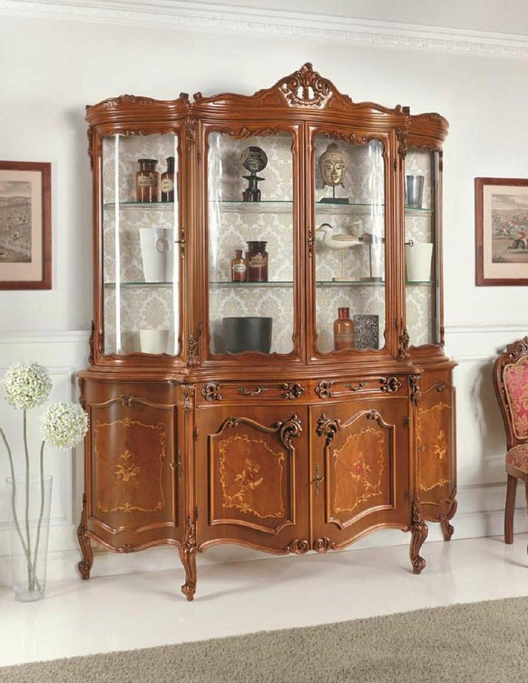 JVmoebel Vitrine Vitrinen Glas Schrank Vitrine Glasschrank Möbel Anrichte Schränke Made in Europa von JVmoebel