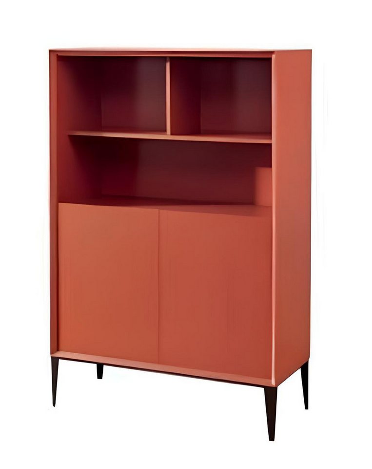 JVmoebel Vitrine Kommode Regal Holz Schrank Anrichte Grün Orange Schränke Kommoden Blau Made in Europa von JVmoebel