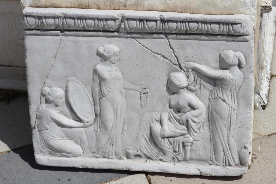 JVmoebel Wanddekoobjekt Relief Bilder Figuren Dekoration Rom Wand Bild Garten Wand Sofort (1 St., 1x Wanddekoobjekt), Made in Europa von JVmoebel