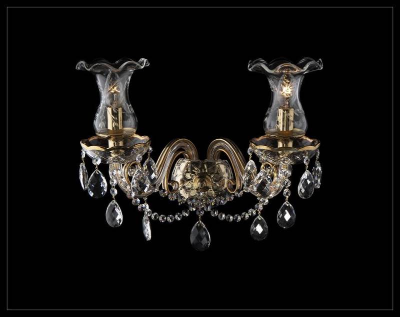 JVmoebel Wandleuchte Wandleuchte Bohemia Luster Antik Stil Kronleuchter Wand Lampen Neu, Made in Europa JVmoebel Wandleuchte Wandleuchte Bohemia Luster Antik Stil Kronleuchter Wand Lampen Neu, Made in Europa von JVmoebel