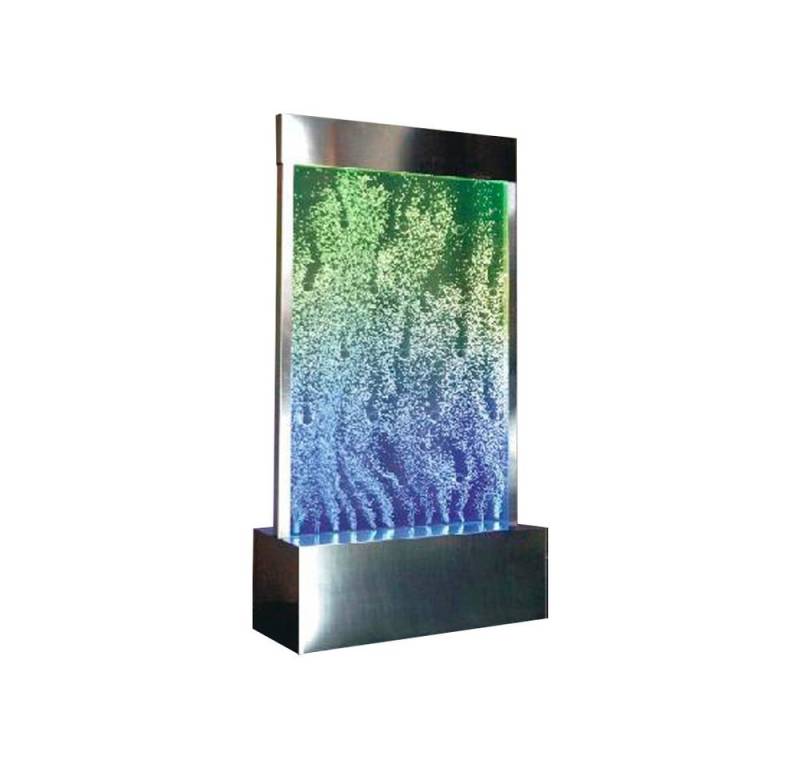 JVmoebel Zimmerbrunnen LED Wasserwand Wasser Wände Wasser Blasen Wand Waterwall 80x160cm, Made in Europa von JVmoebel