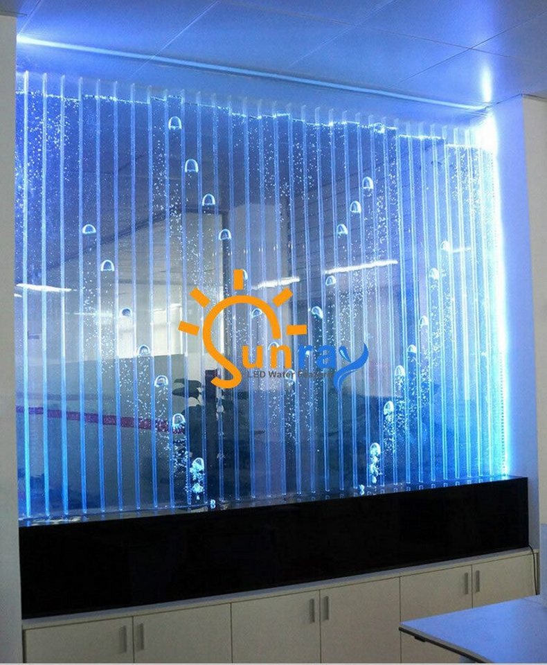 JVmoebel Wandpaneel, Wandpaneel mit Wasserblasen LED Wasserwand Designer Wasser Wand von JVmoebel