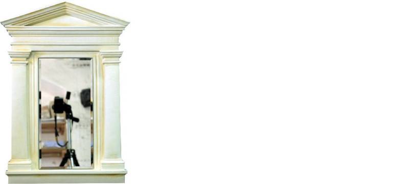 JVmoebel Wandspiegel Antiker Vintage Wandspiegel mit Facettenschliff Deko-Element, Made in Europa von JVmoebel