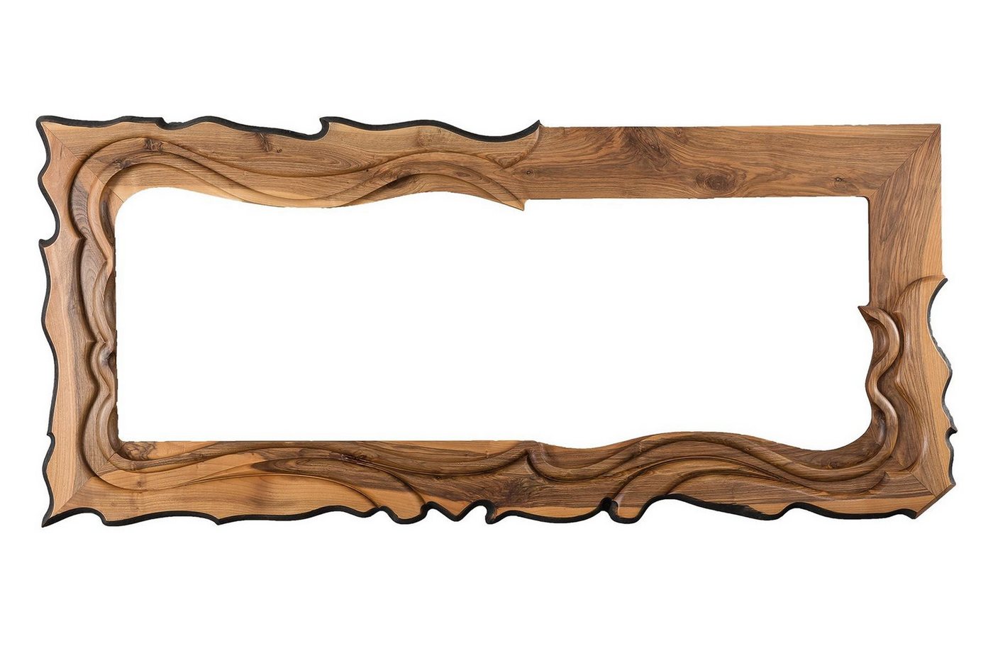 JVmoebel Wandspiegel Brauner Holzspiegel modern und klassisch elegant, Made in Europe von JVmoebel