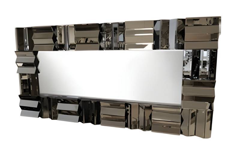 JVmoebel Wandspiegel Brauner Spiegel aus Glas modern elegant für Wohnzimmer Schlafzimmer, Made in Europe JVmoebel Wandspiegel Brauner Spiegel aus Glas modern elegant für Wohnzimmer Schlafzimmer, Made in Europe von JVmoebel