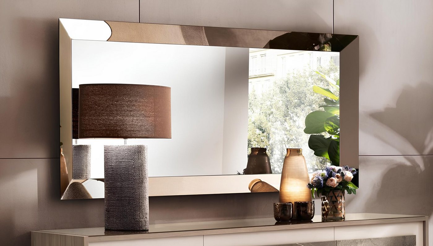 JVmoebel Wandspiegel Dekorativer Hängespiegel aus Holz für das Wohnzimmer kaufen, Made in Europa von JVmoebel