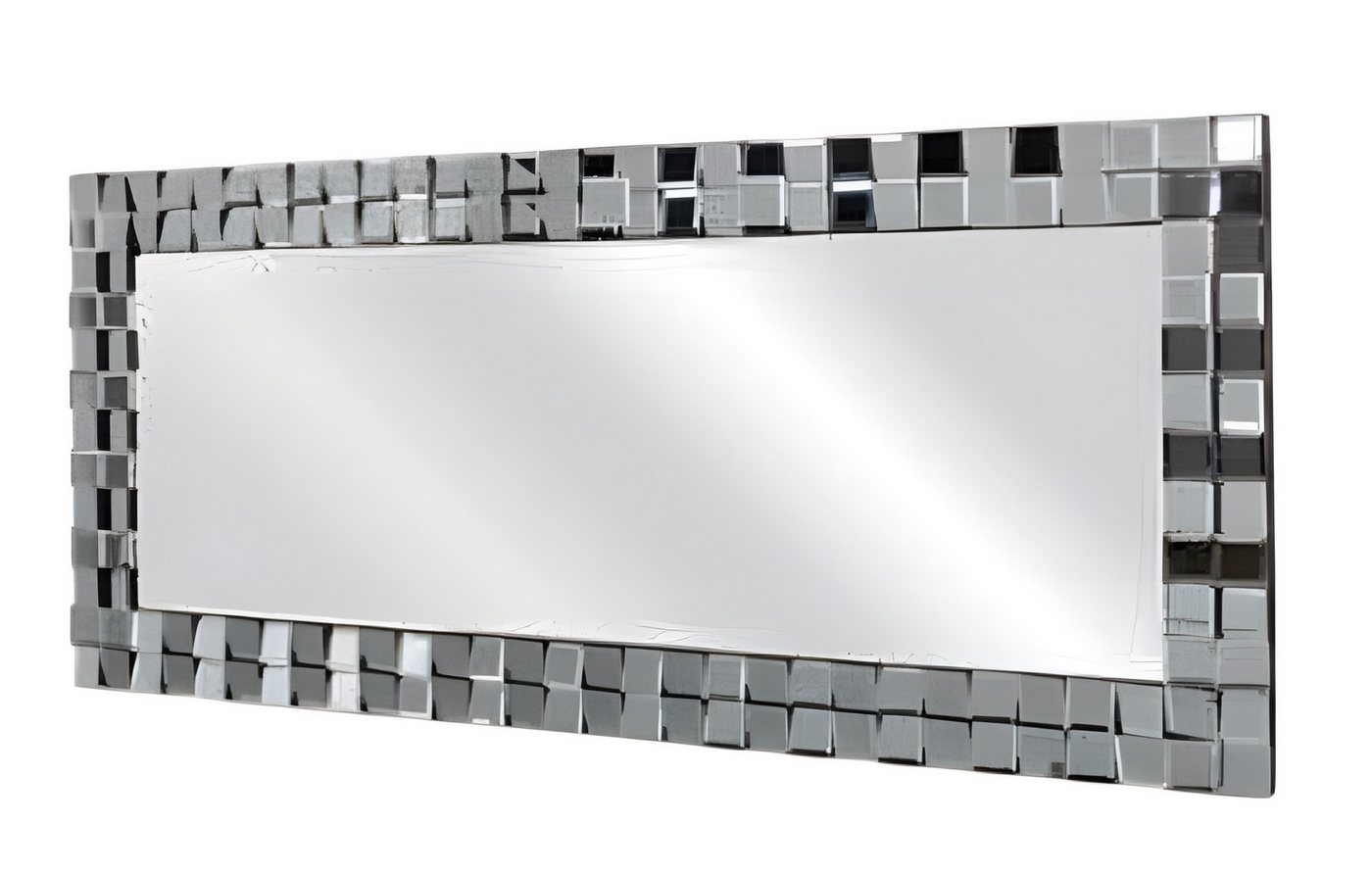 JVmoebel Wandspiegel Grauer Spiegel aus Glas modern eleganter Wohnstil, Made in Europe von JVmoebel