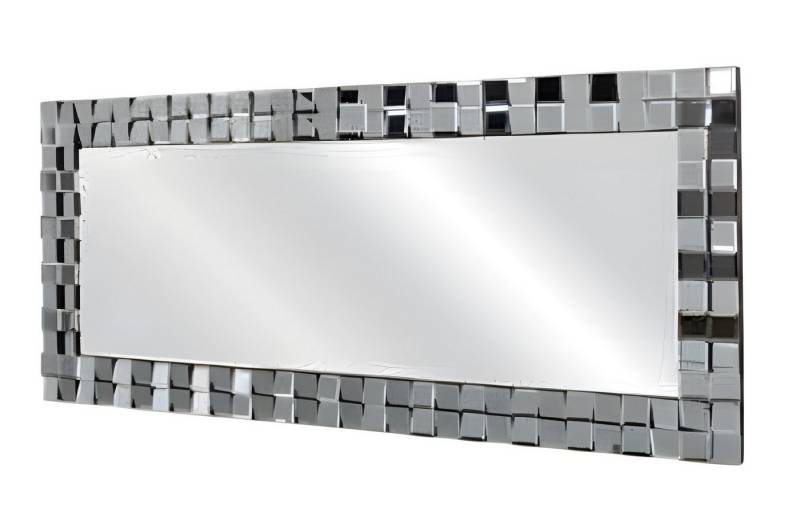 JVmoebel Wandspiegel Grauer Spiegel aus Glas modern eleganter Wohnstil, Made in Europe von JVmoebel