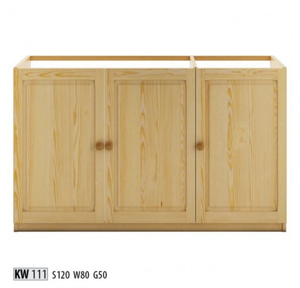 JVmoebel Waschbeckenunterschrank Massivholz Waschtisch Unterbau aus Handarbeit in Braun Made in Europa von JVmoebel