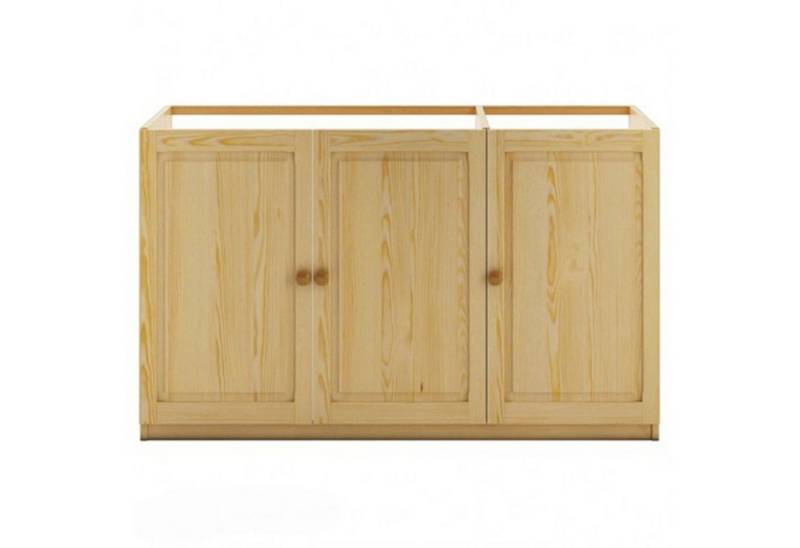 JVmoebel Waschbeckenunterschrank Vollholz Möbel Waschtisch Unterschrank Handarbeit Holz Braun Made in Europa von JVmoebel
