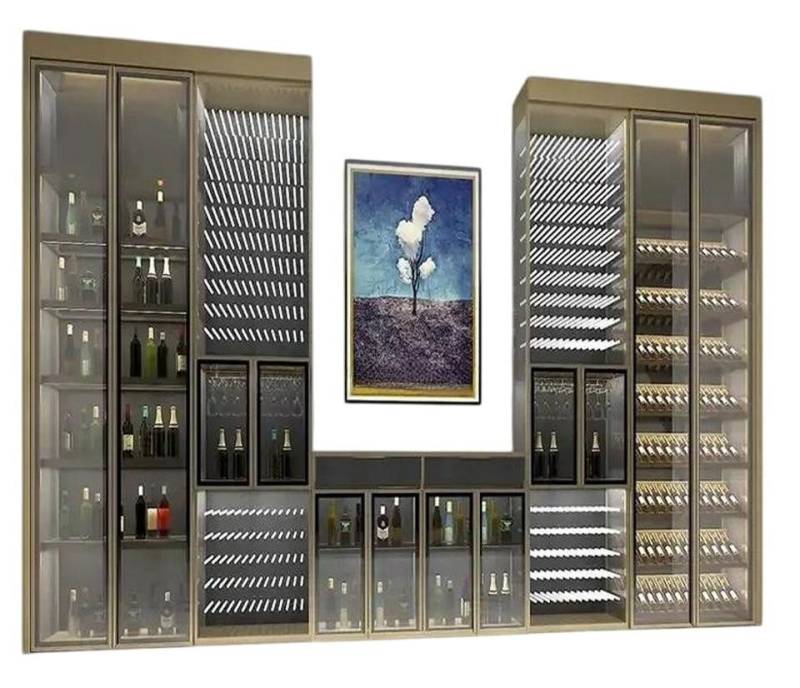 JVmoebel Weinschrank Design Weinschrank Weinablage Weinregal Weinmöbel Weinlagerregal (1-St) Made in Europe von JVmoebel