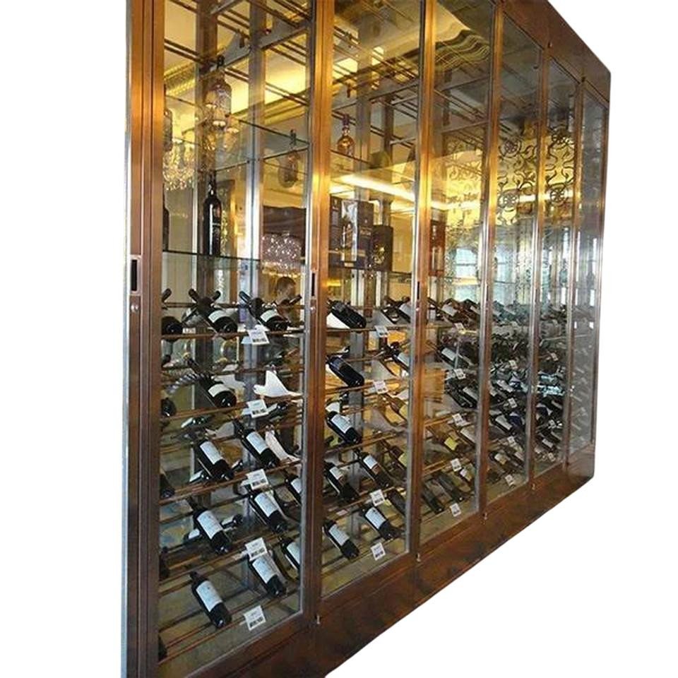 JVmoebel Weinschrank Display-Weinschrank Weinmöbel Weinlagerregal Weinregal Flaschenregal (1-St) Made in Europe von JVmoebel