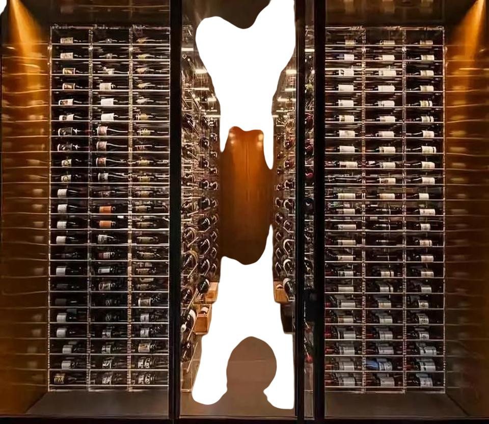 JVmoebel Weinschrank Transparente Acryl-Weinmöbel: Weinregale & Flaschenständer Made in Europe JVmoebel Weinschrank Transparente Acryl-Weinmöbel: Weinregale & Flaschenständer Made in Europe von JVmoebel