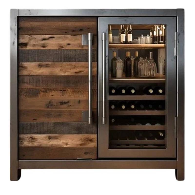 JVmoebel Weinschrank Weinkommode Weinschrank Flaschenregal Weinmöbel Weindisplay (1-St) Made in Europe von JVmoebel