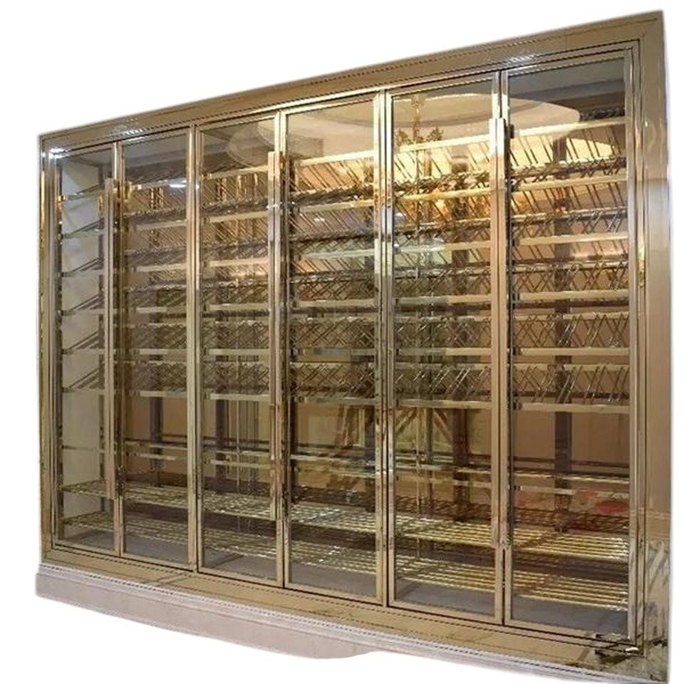 JVmoebel Weinschrank Weinschrank Weinregal Flaschenregal Weinmöbel Weinarchiv Weinablage (1-St) Made in Europe von JVmoebel