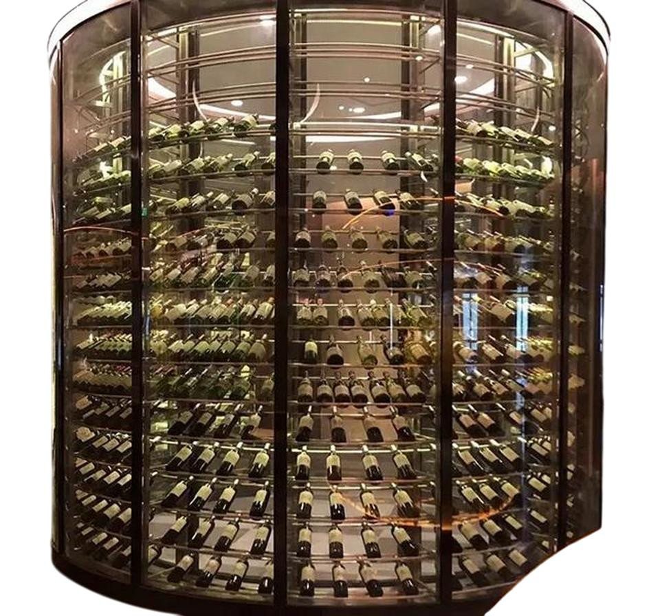 JVmoebel Weinschrank Weinschrank Weinturm Weinlagerturm Weinkeller Weinlagerregal Weinmöbel (1-St) Made in Europe von JVmoebel