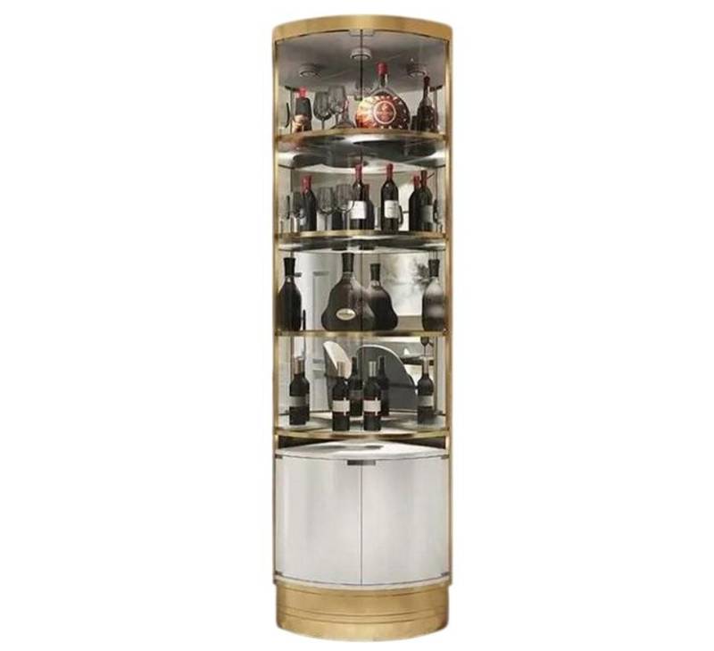 JVmoebel Weinschrank Weinvitrine Weinschrank Vitrinenschrank Weinregalvitrine Weinablage (1-St) Made in Europe von JVmoebel