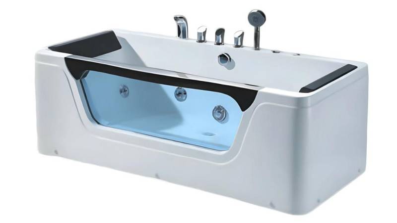 JVmoebel Whirlpool-Badewanne Acryl Whirlpool Pflegewanne 170x83 cm in Weiß – Wellness für Zuhause, Made in Europe JVmoebel Whirlpool-Badewanne Acryl Whirlpool Pflegewanne 170x83 cm in Weiß – Wellness für Zuhause, Made in Europe von JVmoebel