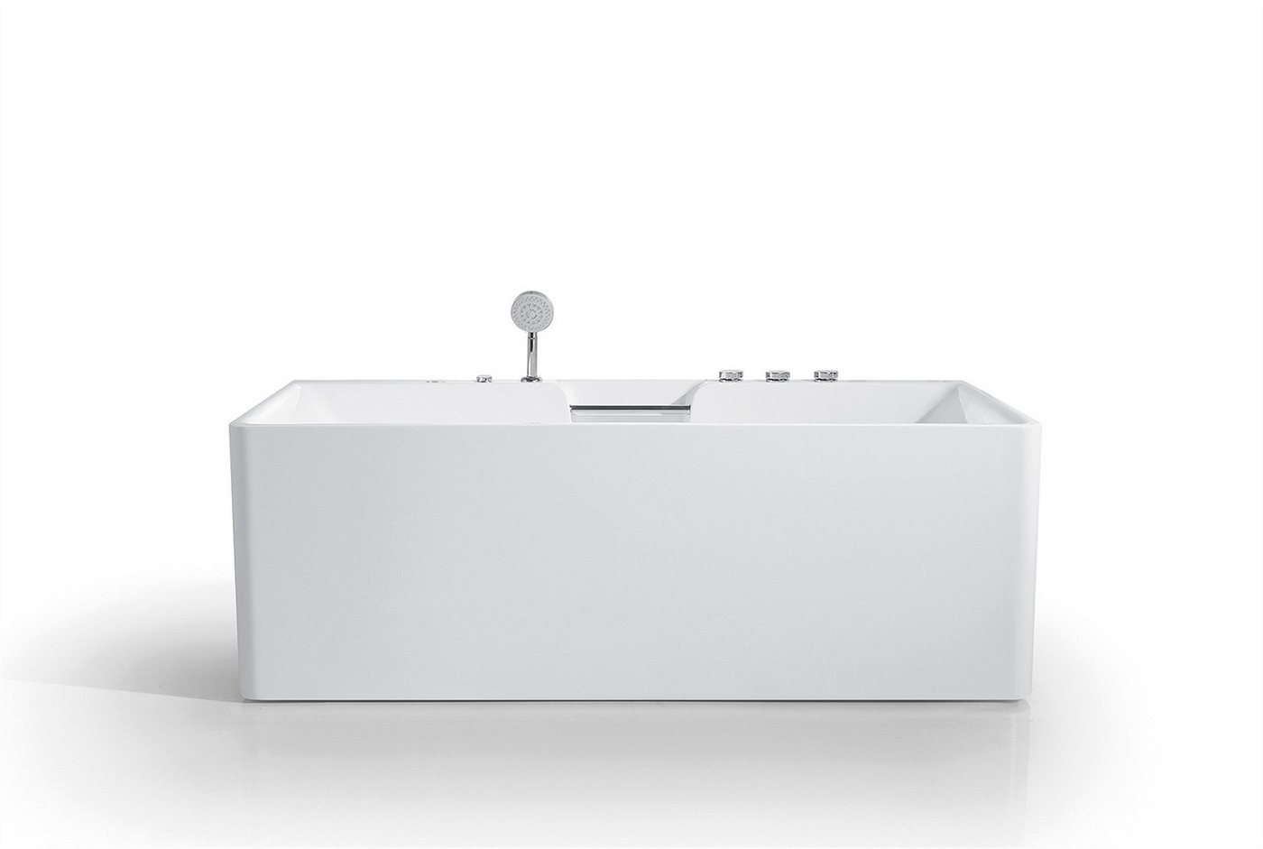 JVmoebel Whirlpool-Badewanne Indoor Whirlpool Badewanne Whirlwanne Home Spa Weiß Wanne Relax, (1-tlg), Made in Europa von JVmoebel