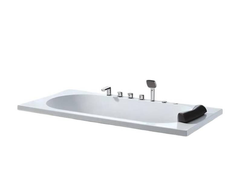 JVmoebel Whirlpool-Badewanne Massagebadewanne 180x85 cm Weiß Acryl Whirlpool Spa Blubberbad, Made in Europe JVmoebel Whirlpool-Badewanne Massagebadewanne 180x85 cm Weiß Acryl Whirlpool Spa Blubberbad, Made in Europe von JVmoebel