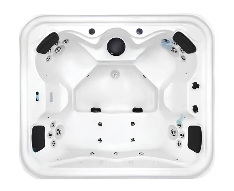 JVmoebel Whirlpool-Badewanne Outdoor-Spa Hydromassagewanne 206x176 cm in Weiß - Acryl Whirlpool, Made in Europe JVmoebel Whirlpool-Badewanne Outdoor-Spa Hydromassagewanne 206x176 cm in Weiß - Acryl Whirlpool, Made in Europe von JVmoebel