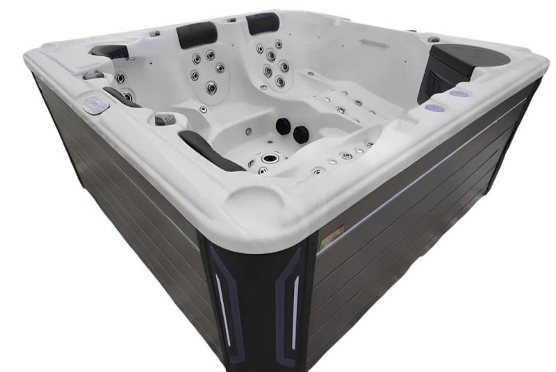 JVmoebel Whirlpool-Badewanne Outdoor-Spa Whirlpool Massagebad Hot Tub Hydromassagewanne 220x220 cm, Made in Europe JVmoebel Whirlpool-Badewanne Outdoor-Spa Whirlpool Massagebad Hot Tub Hydromassagewanne 220x220 cm, Made in Europe von JVmoebel