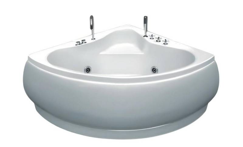 JVmoebel Whirlpool-Badewanne Whirlpool Badewanne 135x135 cm in Weiß - Hydromassage Acryl Spa, Made in Europe JVmoebel Whirlpool-Badewanne Whirlpool Badewanne 135x135 cm in Weiß - Hydromassage Acryl Spa, Made in Europe von JVmoebel