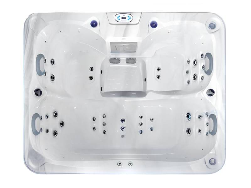 JVmoebel Whirlpool-Badewanne Whirlpool Blubberbad 200x165 cm Weiß - Acryl Outdoor-Spa, Made in Europe JVmoebel Whirlpool-Badewanne Whirlpool Blubberbad 200x165 cm Weiß - Acryl Outdoor-Spa, Made in Europe von JVmoebel